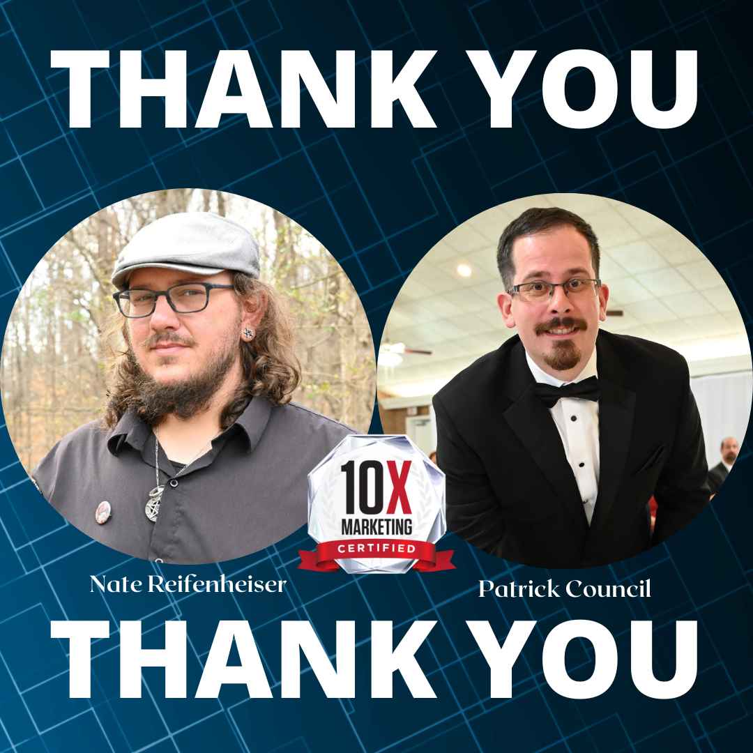 Thank You Nate and Patrick
